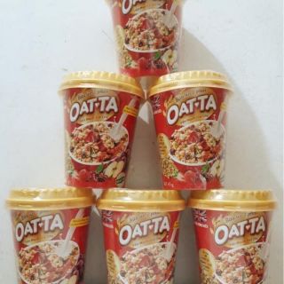 10 ly OATTA yến mạch trái cây 45g (không kèm sữa)