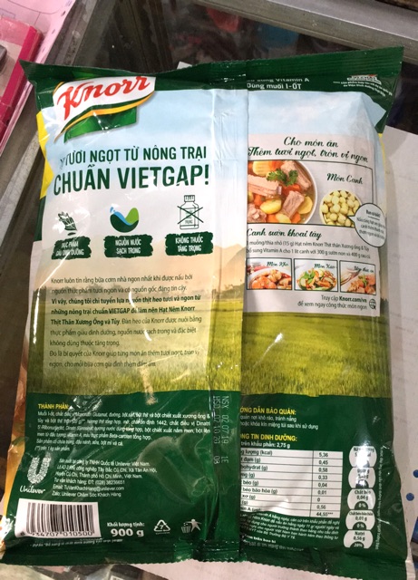 Hạt nêm Knorr 900g