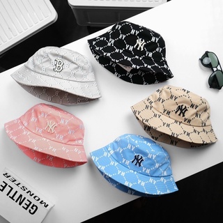 NÓN BUCKET MLB KOREA hot trend, logo thêu nổi, chất liệu cotton Hàn Quốc cao cấp,mềm mịn freesize