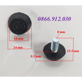 Bộ 50 chiếc chân tăng chỉnh M8x20_hình phễu ngược