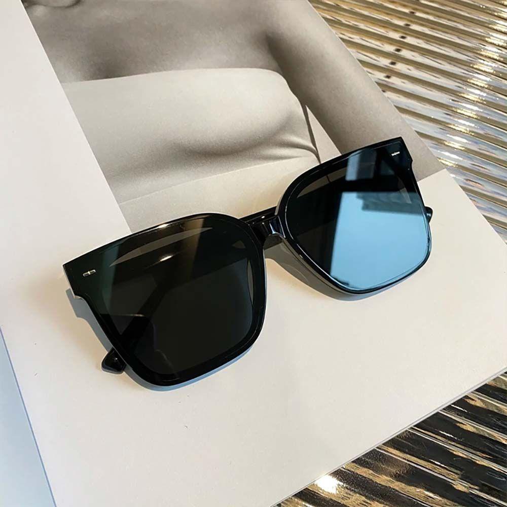 Kính Mát Vuông Chống Tia UV400 Tròng To Chống Tia Uv2Life Cho Nam Và Nữ