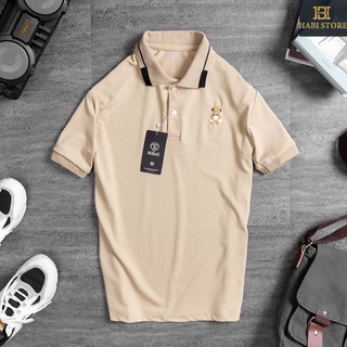 Áo thun nam cổ bẻ Teader, áo polo nam chất liệu vải cá sấu Cotton