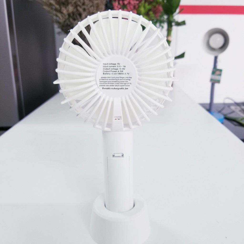 QUẠT CẦM TAY ( QUẠT MINI ) – 3 Cấp Độ Gió , Pin 2000mAh | BigBuy360 - bigbuy360.vn
