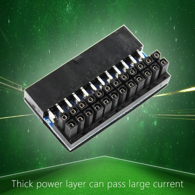 POWER 90 DEGREE Bo Mạch Chủ Chuyển Đổi Đầu Đực 24pin Sang Đầu Cắm 90 Độ 24pin | BigBuy360 - bigbuy360.vn