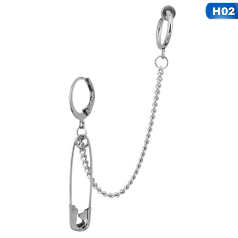 Bông tai dáng dài bằng thép không gỉ phong cách KPOP EXO