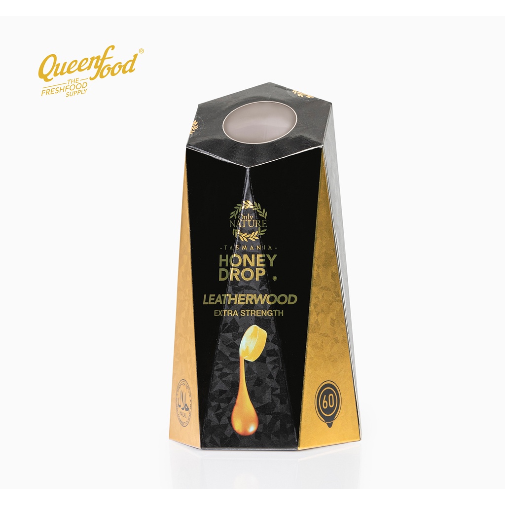 Kẹo Sả Nhân Mật Ong Honey Drop Only Nature Hộp Tháp 60 viên