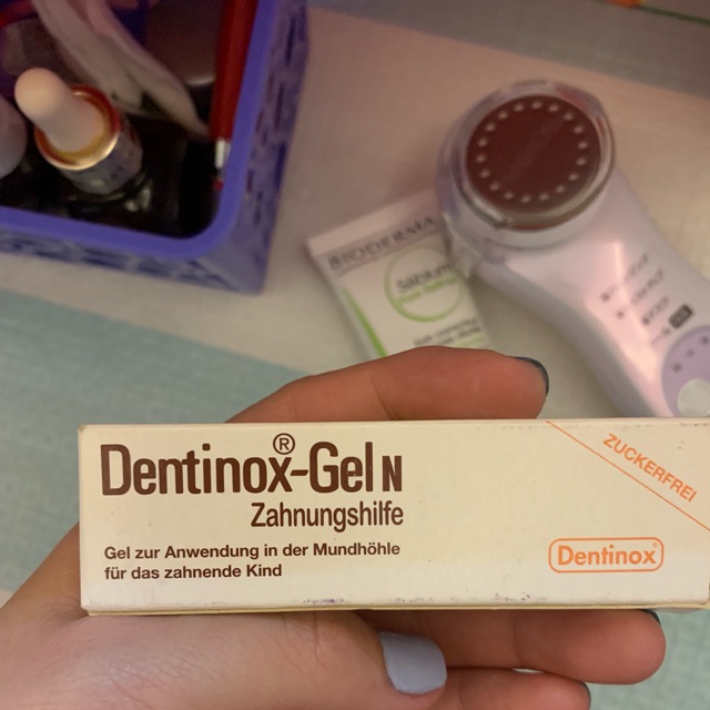 Gel bôi giảm đau, giảm sưng lợi khi bé mọc răng DENTINOXAGELN ĐỨC