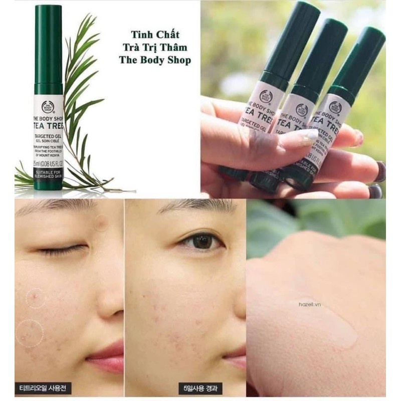 Gel chấm mụn The Body Shop Tea Tree 2.5ml