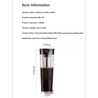 (Hàng sẵn) Bình pha lạnh trà cà phê (cold brew)