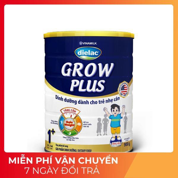 SALE  Sữa bột Dielac Grow Plus 1+ XANH: Hộp thiếc 900g