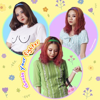 BĂNG ĐÔ CẦU VỒNG // RAINBOW HEADBAND
