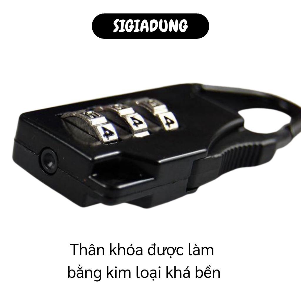 [SGD] Khóa Vali - Khóa Số Du Lịch Mini, Tủ Két, Balo Mã Số Tiện Dụng  3646