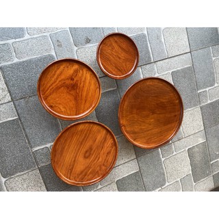 Đĩa trái cây gỗ hương cao cấp