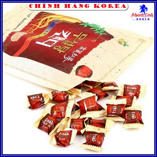 Kẹo Sâm Không Đường Hàn Quốc Cao Cấp, Gói 500gr