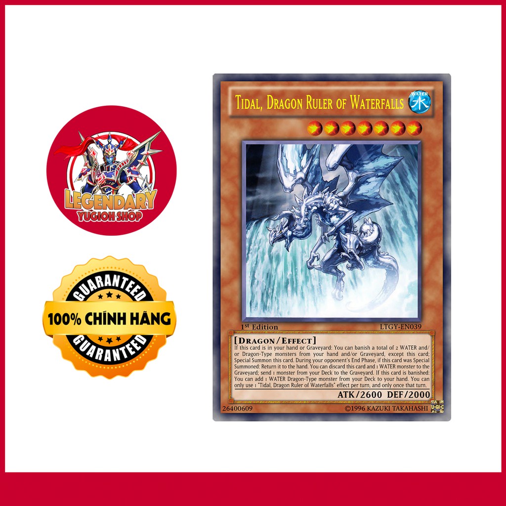 [Thẻ Bài Yugioh Chính Hãng] Tidal, Dragon Ruler of Waterfalls