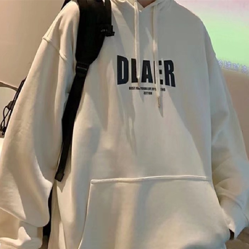 Áo hoodie Thể Thao Dáng Rộng Thoải Mái Phong Cách Hip Hop Đường Phố Cho Nam Cỡ M-5XL