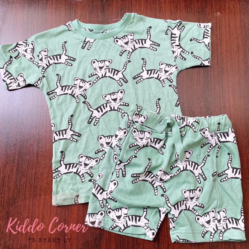 Set đồ bé trai George hoạ tiết siêu xinh