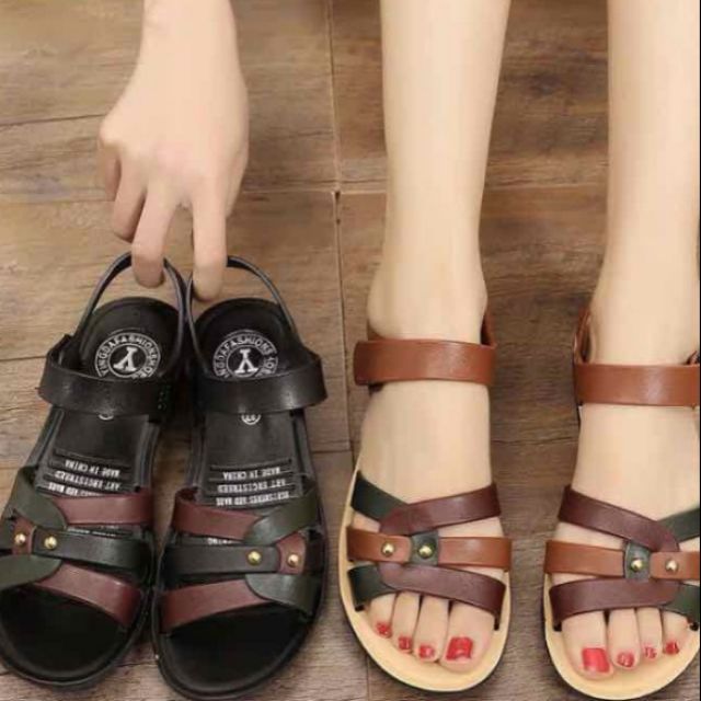 Sandal nhựa thời trang cực xinh ( giao màu ngẫu nhiên)