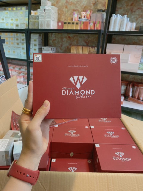 [Mã 77FMCGSALE giảm 8% đơn 500K] Diamond White Viên uống trắng da Ngọc Trinh 2020(tem xoá) | BigBuy360 - bigbuy360.vn
