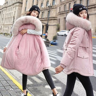 Áo parka lót lông siêu dày ấm {Hàng Quảng Châu loại I}