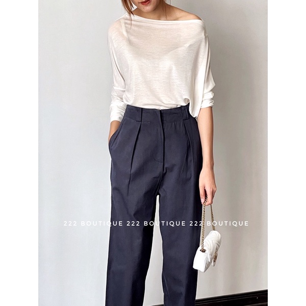 Quần kaki suông nhẹ 58q9