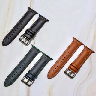 Dây đeo Apple Watch da mix cao su