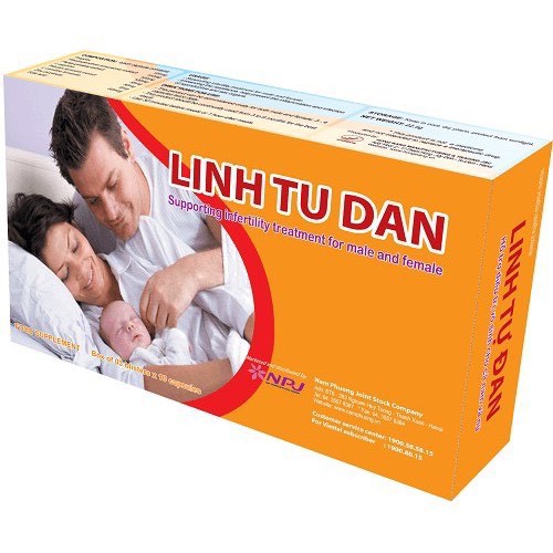 Linh tự đan dành cho người hiếm muộn hộp 30 viên