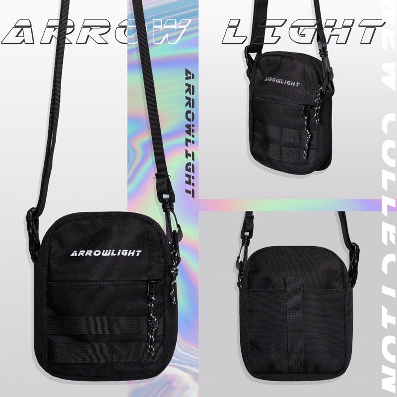 Túi đeo chéo unisex phản quang Arrowlight reflective mini bag