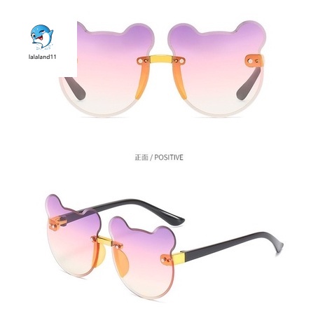 Kính mát chống tia UV hình chú gấu đáng yêu cho bé