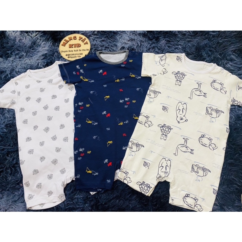 set 3 chiếc body đùi bé trai