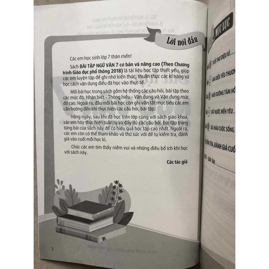 Sách - Bài tập cơ bản và nâng cao Ngữ văn 7 - NXB Giáo dục