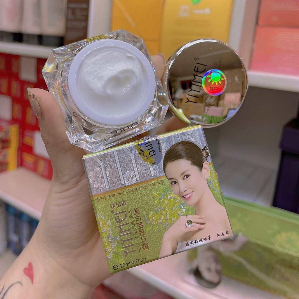 Bộ Mỹ phẩm Yiyimei sạch nám, tàn nhang trắng da, Kem Yiyimei 5in1 chính hãng