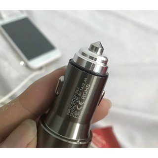 tẩu xạc ô tô 2 cổng usb