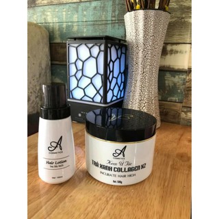 Dau hap tra xanh collagen phuong anh si sll ib
