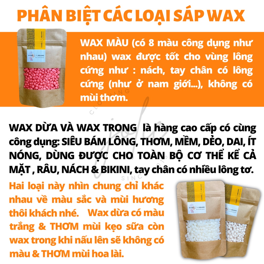 Nồi nấu wax sáp hạt đậu tẩy lông chuyên dụng triệt lông