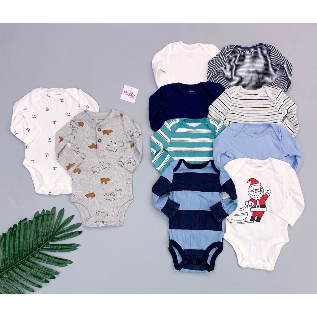 [ 4-13kg ] Bodysuit ngẫu nhiên cho bé tay dài/tay ngắn (chọn size và giới tính) Dòng  lẻ mẫu  ngẫu nhiên.