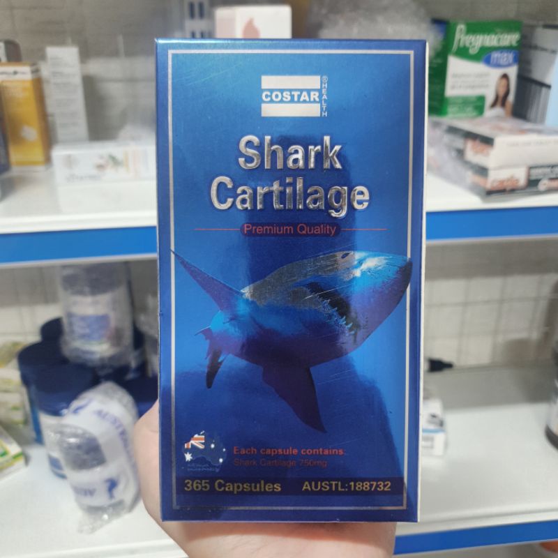 Sụn Cá Mập Costar Blue Shark Cartilage 750mg 365 viên