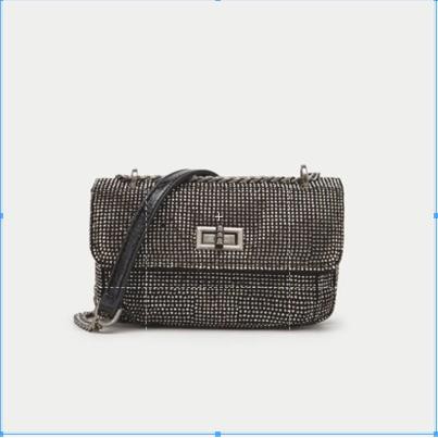 Túi xách TRF ZARA 2020 dây chuyền nữ mới kim cương sequins hương thơm nhỏ đầy đủ thời trang vuô