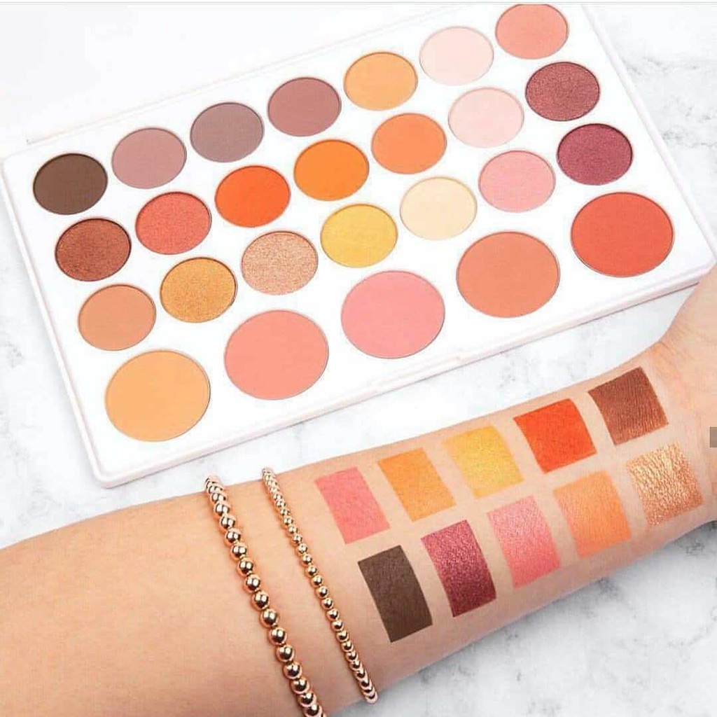 Bảng màu mắt BH Cosmetics Nouveau Neutrals 26 Color Shadow & Blush Palette (38g) | BigBuy360 - bigbuy360.vn