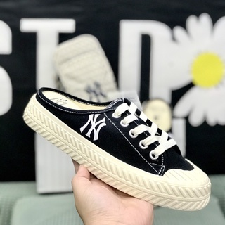 Giày đạp gót MLB Mule đen