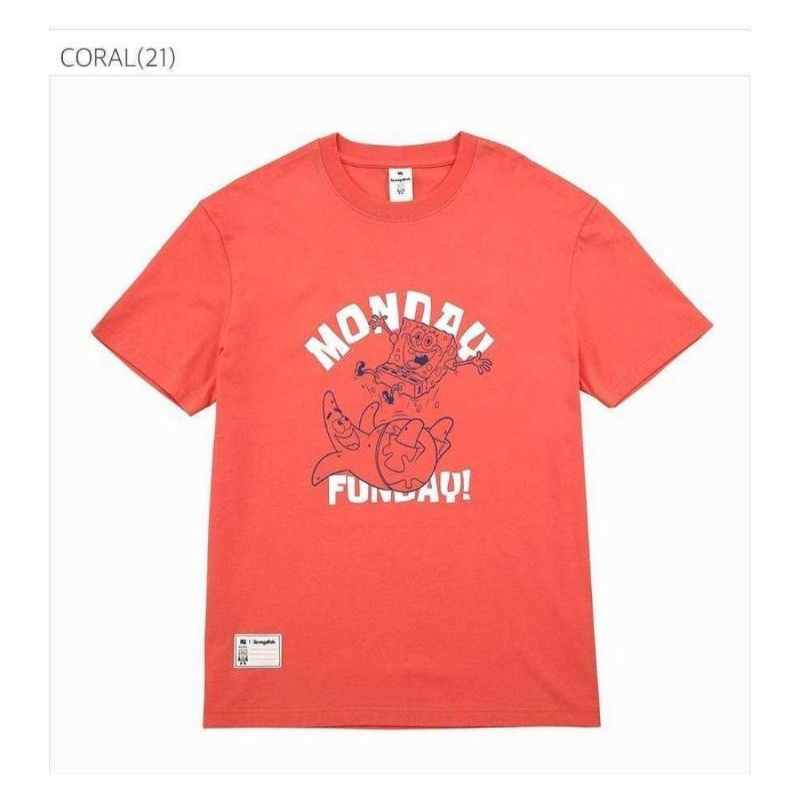 Áo T-shirt NII x SpongeBob made in Korea (săn sale black friday)