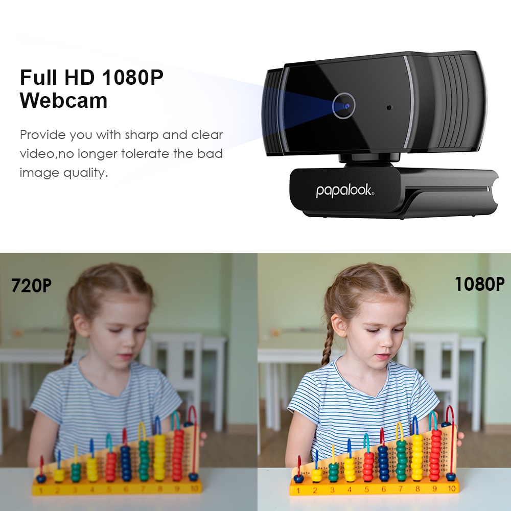 Webcam Af925 1080p Hd Tự Động Lấy Nét Toàn Diện Tích Hợp Micro Cho Máy Tính | BigBuy360 - bigbuy360.vn