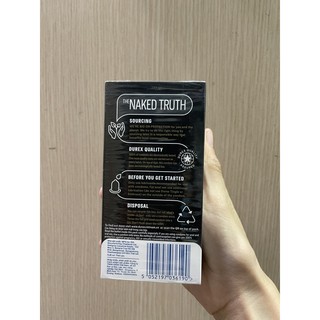 [CHÍNH HÀNG]Bao Cao Su Durex Kingtex 12 Bao ôm Sát ( đường kính 49mm)