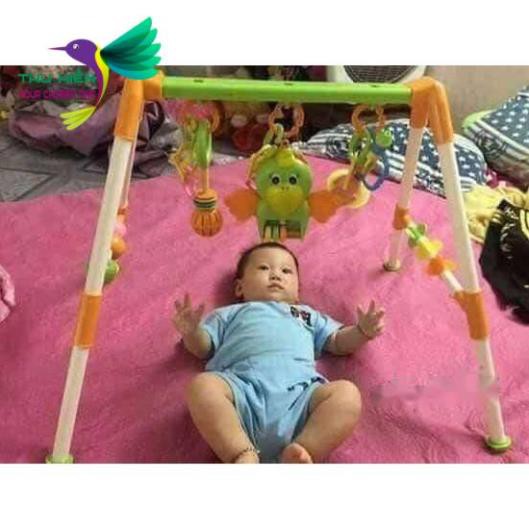 Kệ Chữ A Phát Nhạc Hình Con Vẹt Dành Cho Bé Yêu