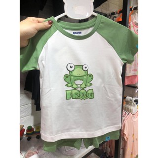Mompa bé gái họa tiết quả cam và bé trai họa tiết ếch 1y-5y
