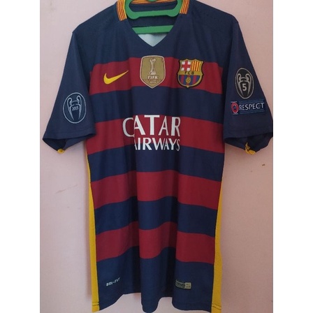 Áo Đấu Sân Khách Barcelona LS 16 / 17