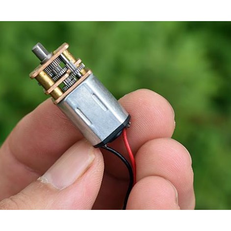 Động cơ giảm tốc N20 mô-men xoắn cao, động cơ ô tô thông minh DC3V-6V tỷ lệ giảm 1: 298 - Hộp số full kim loại