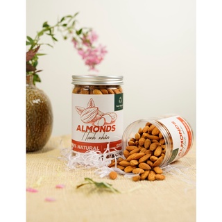 300gr/ 500gr - hạnh nhân nguyên vị nhập khẩu mỹ