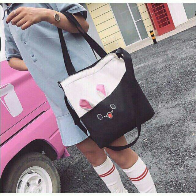 Túi tote thỏ a4