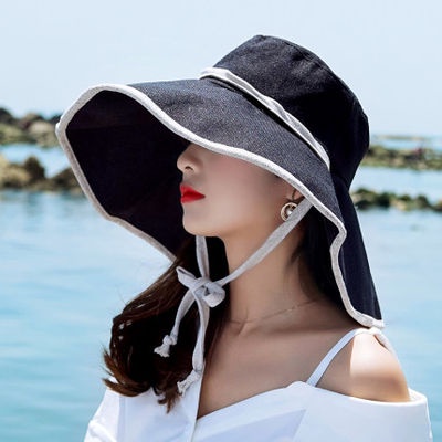 Mũ mặt trời nữ mùa hè che mặt, mũ chống tia cực tím đa năng, Mũ Chống Nắng mặt đầy đủ, Mũ Chống Nắng Phong Cách Hàn Quốc